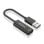 AISENS A106-0770 USB-A Soundkarte 3,5mm Klinke 48KHz 0,1m Schwarz
