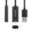 AISENS A106-0770 USB-A Soundkarte 3,5mm Klinke 48KHz 0,1m Schwarz