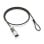 Cable de Seguridad Nano AISENS ASLK-D50N05-BK combinación 1.5m acero negro