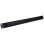 Panneau guide-câbles Phasak PA 1901 Rack 1U 19″ Noir Brosse intégrée
