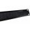 Panneau guide-câbles Phasak PA 1901 Rack 1U 19″ Noir Brosse intégrée