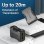 Adaptador HDMI Vention AIRB0-2 Hembra a Hembra 4K 60Hz Chapado Oro Pack 2 Uds