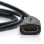 Câble micro HDMI Vention ABBBF 4K 1 m 34 AWG en cuivre sans oxygène noir