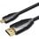 Cable HDMI Vention VAA-D03-B150 1.5m Micro HDMI Macho Chapado Oro 24K Negro