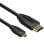Cable HDMI Vention VAA-D03-B150 1.5m Micro HDMI Macho Chapado Oro 24K Negro