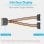 Cable Alimentación Vention KDBBB SATA Macho a 2x SATA Hembra 0,15m 18AWG Negro