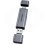 Lettore schede Vention CLLH0 USB 3.0 Tipo-C Alluminio Doppio SD/TF 512GB