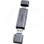 Lettore schede Vention CLLH0 USB 3.0 Tipo-C Alluminio Doppio SD/TF 512GB