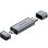 Lettore schede Vention CLLH0 USB 3.0 Tipo-C Alluminio Doppio SD/TF 512GB