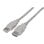 AISENS A101-0014 Cabo de extensão USB 2.0 tipo A macho-fêmea de 3 m, 60 Mbps, 2,5 W, bege