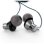 Auriculares Aiwa con cable USB-C micrófono y graves potentes intrauditivos plateados