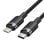Câble Vention LALBH USB-C vers Lightning 27W 2m Noir