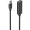 AISENS A101-0914 Cabo de extensão USB 5m com amplificador USB 2.0 Preto