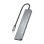 Hub AISENS 5 puertos 5Gbps modelo A109-0857 USB-C Power Delivery 100W gris