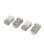 Conector AISENS A139-0298 RJ45 Cat6 Acero inoxidable Paquete 10 uds