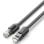 Cabo de rede RJ45 Vention IBRBD Cat.6 1000Mbps UTP 50cm Preto
