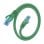 Cable de red RJ45 AISENS A135-0805 Cat.6 25cm Verde AWG26 CCA 1000Mbps