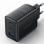 Vention FERB0-EU 65W 2xUSB-C 1xUSB-A GaN Power Delivery QC3.0 Wandladegerät Schwarz