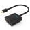 Conversor Vention HBCBB Mini DisplayPort Macho para HDMI Fêmea 4K a 30 Hz com Blindagem Dupla