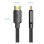 Cable HDMI Vention ALLBH 2.0 4K 2m trenzado negro HDMI macho-HDMI macho