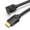 Cabo HDMI Vention AAQBG 1,5m 2.0 4K Angular 270° Macho-Macho Preto