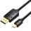 Vention HAABH Konverterkabel (Mini DisplayPort-Stecker auf DisplayPort-Stecker, 4K60Hz, 2 m, Schwarz)