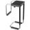 Soporte Bajo Mesa AISENS MPC08-337 Plata-Negro Ajustable 30kg para CPU/PC