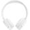 Auriculares JBL inalámbricos Bluetooth 5.3 con micrófono y Pure Bass blancos
