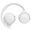 Auriculares JBL inalámbricos Bluetooth 5.3 con micrófono y Pure Bass blancos