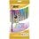 Stylo à bille BIC Cristal Fun 921342, pointe 1,6 mm, séchage rapide, 10 couleurs assorties