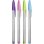 Stylo à bille BIC Cristal Fun 921342, pointe 1,6 mm, séchage rapide, 10 couleurs assorties