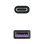 Cable USB 2.0 Nanocable 10.01.2101-L150 1.5m Negro 3A 480Mbps