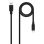 Cable USB 2.0 Nanocable 10.01.2101-L150 1.5m Negro 3A 480Mbps