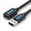 Cable USB Alargador Vention CBIBI 3m 480Mbps USB 2.0 Negro