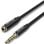 Cable estéreo Vention BHCBH 2m jack 3.5 macho a hembra negro