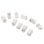 Conector RJ45 AISENS A138-0290 Transparente Cat5e UTP 8 contactos (10 Uds)