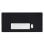 Alfombrilla Trust Benya XXL 900x430mm PVC vegano Antideslizante Negro