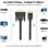 Cavo convertitore Vention ABFBI DVI maschio a HDMI maschio 3 m nero schermato 30 AWG