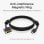 Cavo convertitore Vention ABFBI DVI maschio a HDMI maschio 3 m nero schermato 30 AWG