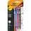 Bic Gelocity Quick Dry 972035 Stylo gel rétractable 0,7 mm Pack 3 assortis