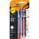 Bic Gelocity Quick Dry 972035 Stylo gel rétractable 0,7 mm Pack 3 assortis