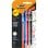 Bic Gelocity Quick Dry 972035 Stylo gel rétractable 0,7 mm Pack 3 assortis