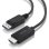 Cable Conversor AISENS A125-0891 DisplayPort a HDMI 4K 0.6m Negro
