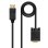 Nanocable DisplayPort auf VGA Konverterkabel 1m Vergoldet Geschirmt Schwarz