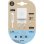 Cargador de Pared TECH ONE TECH TEC2402 2xUSB 2.4A Blanco con Cable Lightning 1m Nylon
