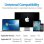 Lector de Tarjetas Vention CCJH0 USB 2.0/USB-C/Micro Aleación Aluminio 256GB Gris