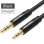 Cabo estéreo Vention BALBG macho de 3,5 mm para macho de 2,5 mm, 1,5 m, preto, OFC, cobre