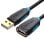 Cavo di prolunga USB 2.0 Vention CBCBF 1 m in PVC nero oro