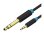Cable VENTION BABBF Jack 6.5mm macho a Jack 3.5mm macho 1m Negro cobre estañado