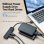 Hub Vention 4 puertos 480Mbps modelo CHMBF USB 2.0 cable 1m carcasa ABS